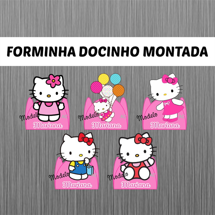 Imagem 1 - Forminha Hello Kitty