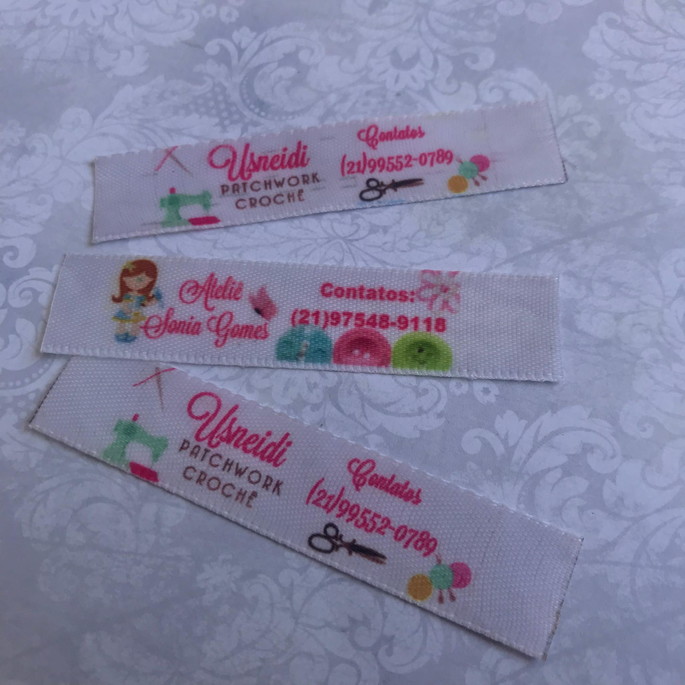 Imagem 5 - Etiquetas para Patchwork
