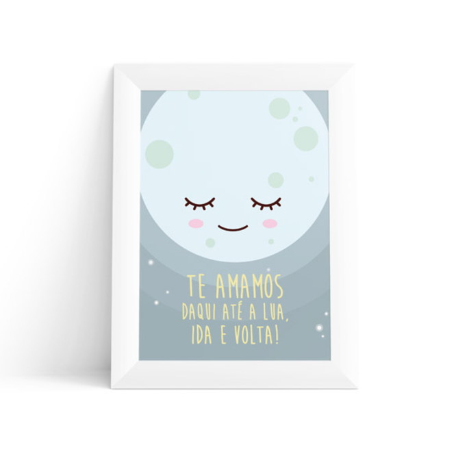 Imagem 1 - Quadro Lua