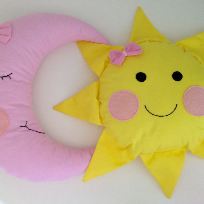 Imagem 1 - Almofadas Sol e Lua