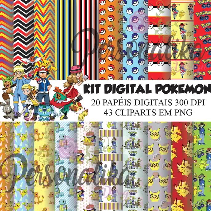 Imagem 1 - KIT DIGITAL POKEMON