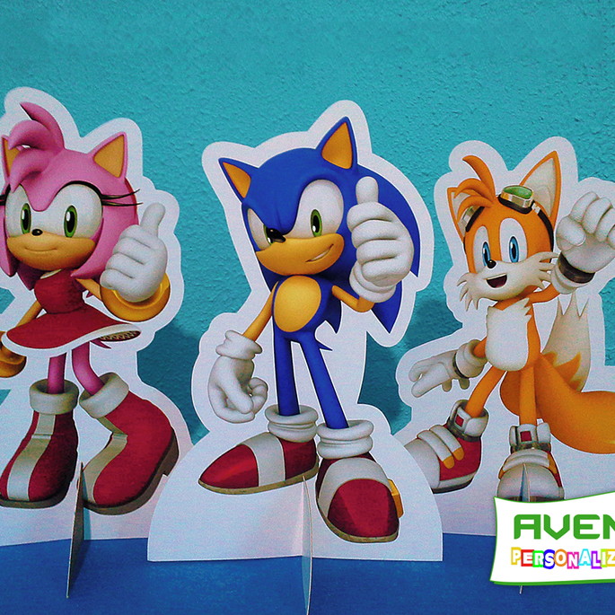 Imagem 3 - Displays de Mesa Sonic (kit com 05)