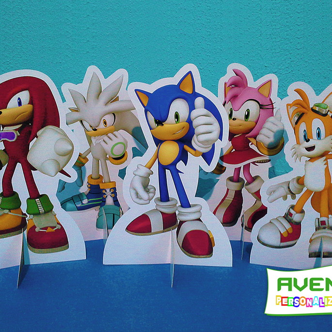 Imagem 1 - Displays de Mesa Sonic (kit com 05)
