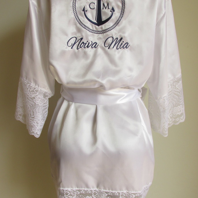 Imagem 2 - Robe Noiva com Renda