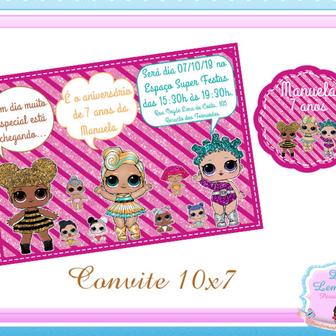 Imagem 3 - Convite 10x7 com Envelope e Tag