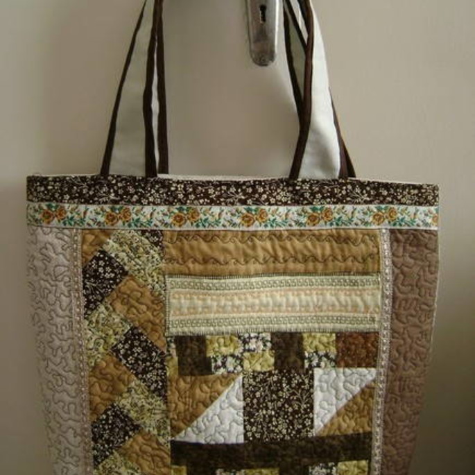 Imagem 1 - bolsa em patchwork