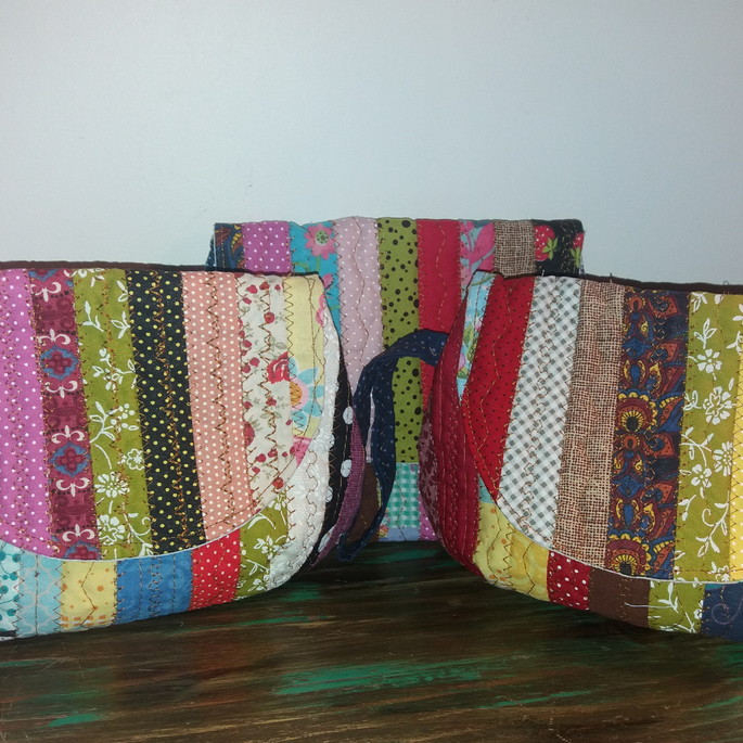 Imagem 1 - Bolsa Clutch em Patchwork