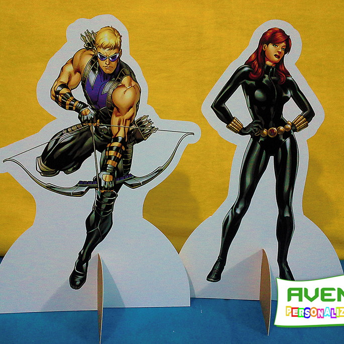 Imagem 3 - Display de Mesa Vingadores (kit com 06)
