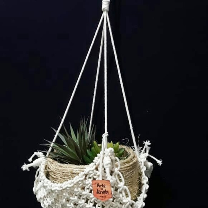 Imagem 1 - Hanger de macramê