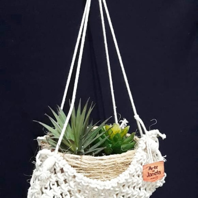 Imagem 3 - Hanger de macramê