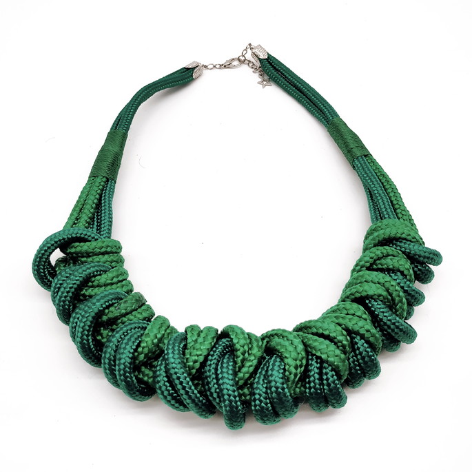 Imagem 4 - Colar de corda macrame duo