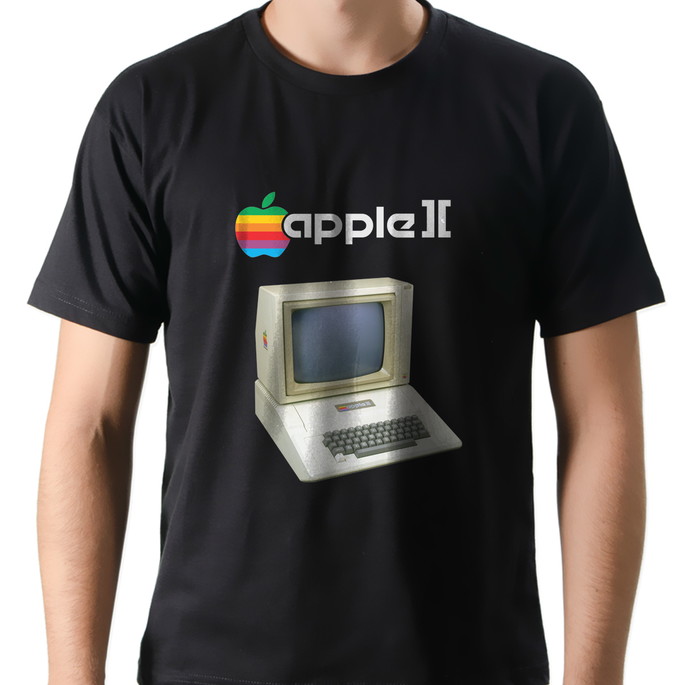 Imagem 1 - Camiseta Camisa Nerd Geek Computador Antigo Apple II