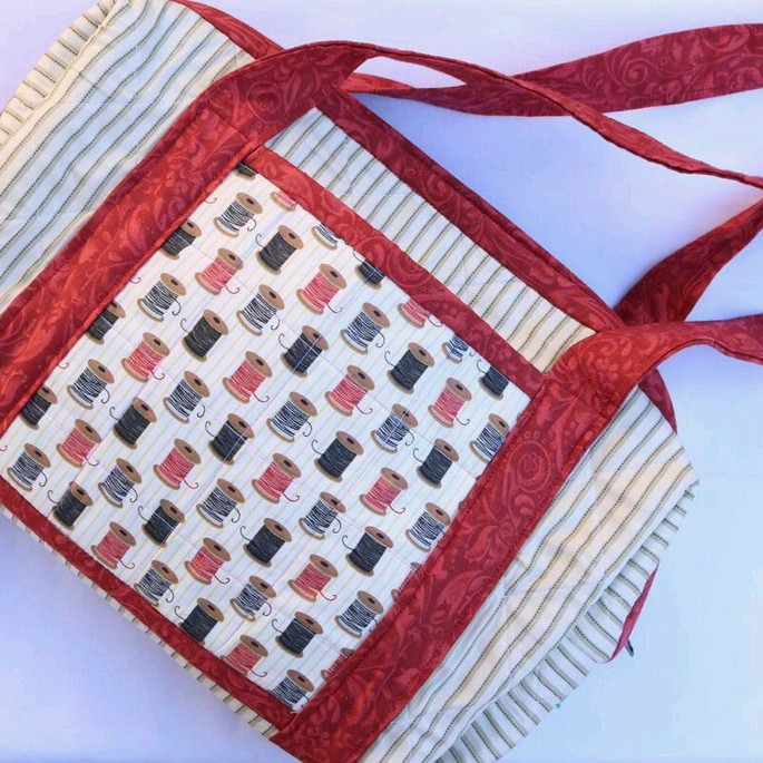 Imagem 1 - Bolsa em Patchwork