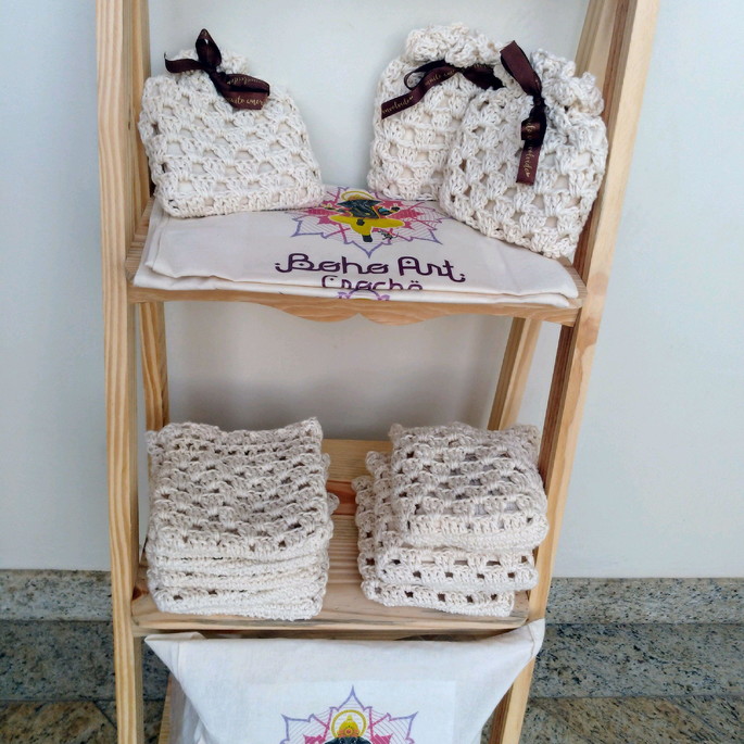 Imagem 3 - Kit Ecobag Boho Art Crochê
