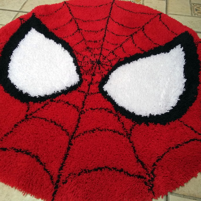 Imagem 3 - Tapete infantil Homem Aranha 100