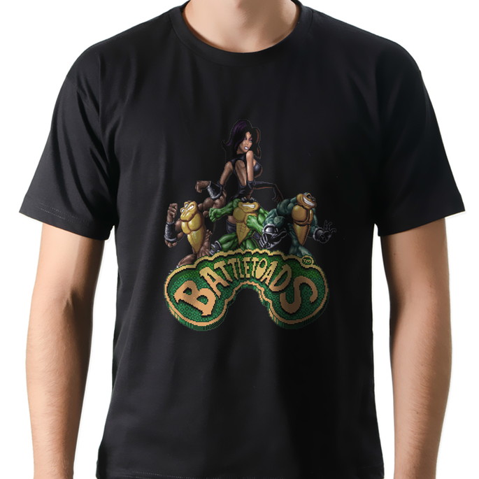 Imagem 1 - Camiseta Camisa Geek Nerd Game Jogo Battletoads