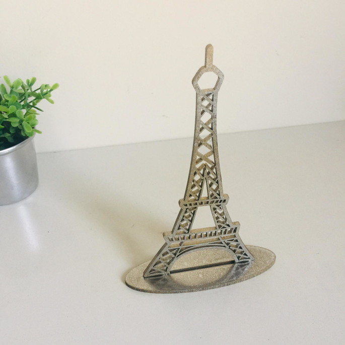 Imagem 1 - Kit com 10 Torre Eiffel em mdf