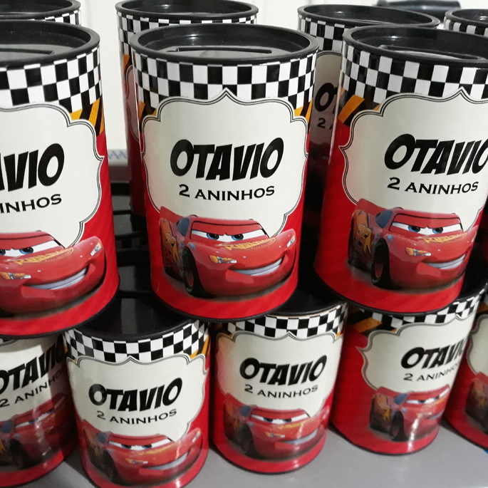 Imagem 1 - Cofrinho Personalizado Carros