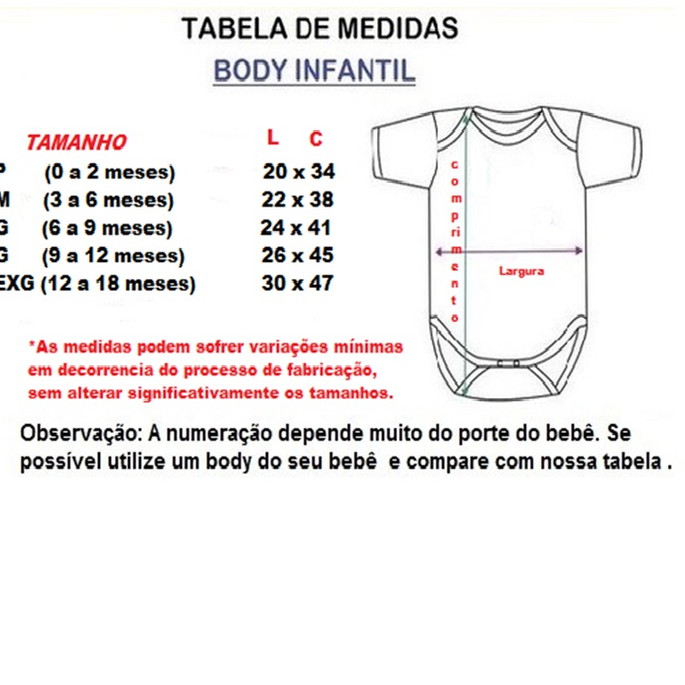 Imagem 4 - Body bebe poliéster sublimação kit com 24 unidades