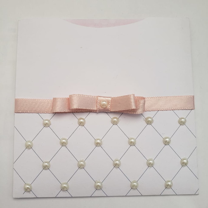 Imagem 1 - Covite envelope com pérolas