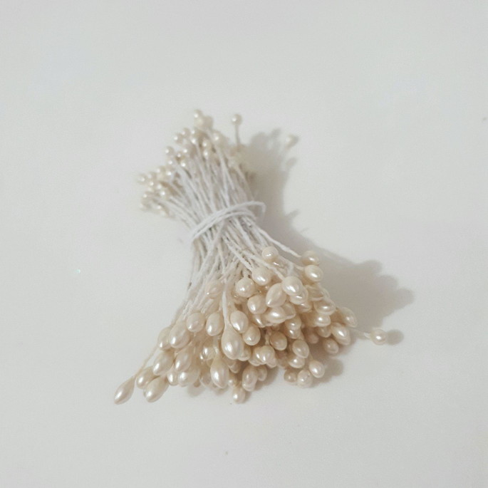 Imagem 4 - Pistilos com duas pontas - 5,5 cm - 01 Amarrado com 100 unid