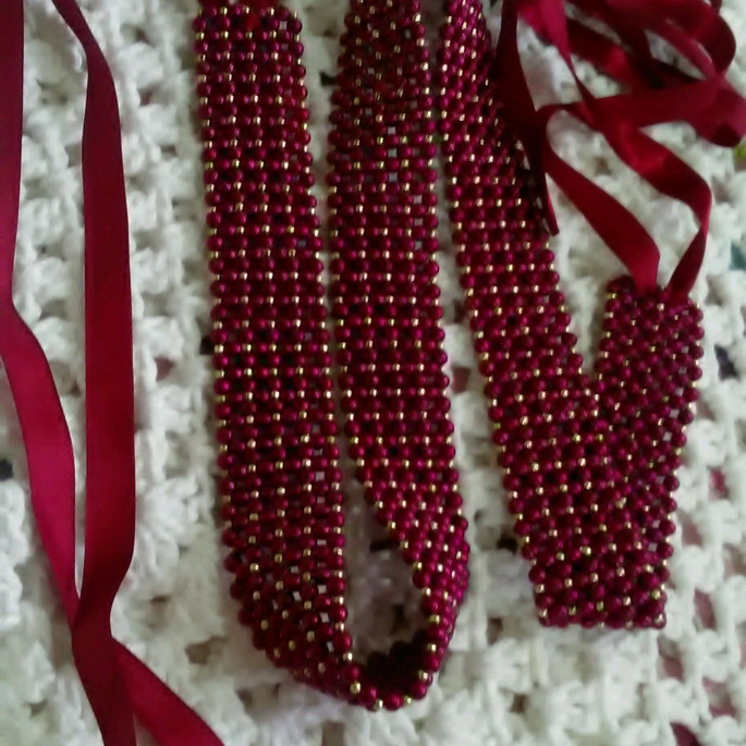 Imagem 3 - Cinto 4cm Marsala com Dourado