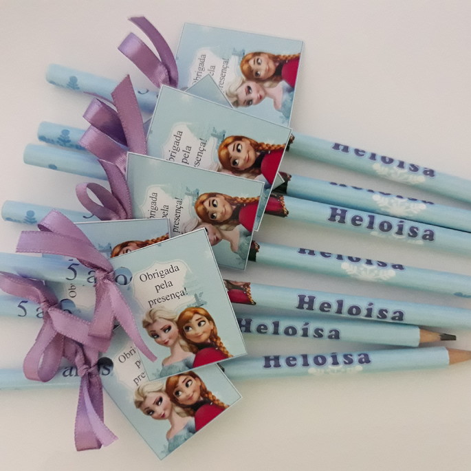 Imagem 1 - Lápis Personalizado Frozen I