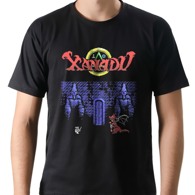 Imagem 1 - Camiseta Camisa Geek Computador Msx Jogo Game Xanadu Algodão