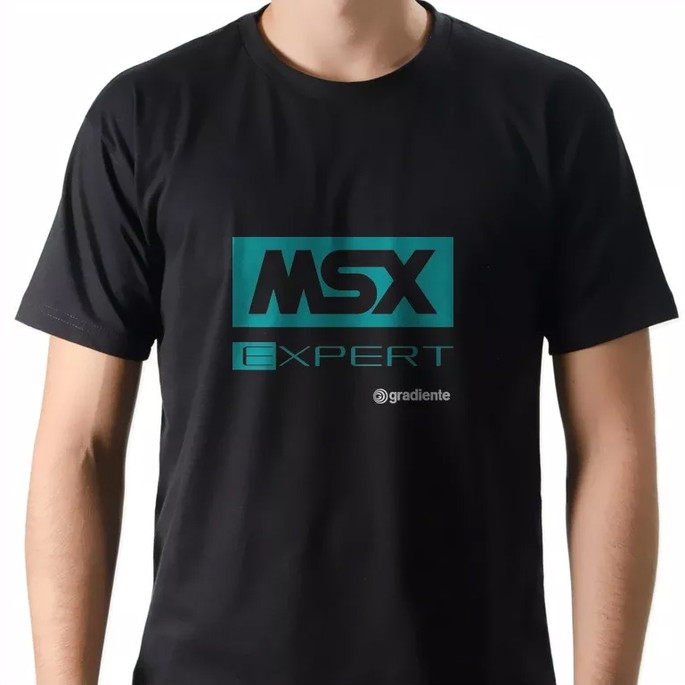 Imagem 1 - Camiseta Camisa Nerd Geek Computador Msx Expert 100% Algodão