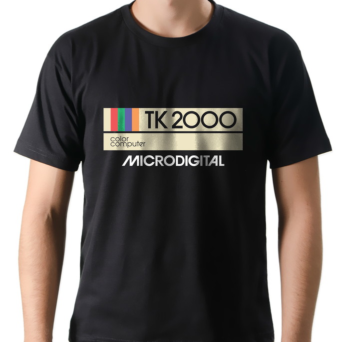 Imagem 1 - Camiseta Camisa Geek Computador TK2000 Microdital