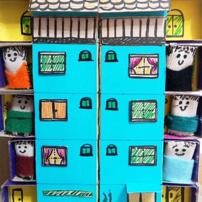 Imagem 3 - Prédio com Bonecos