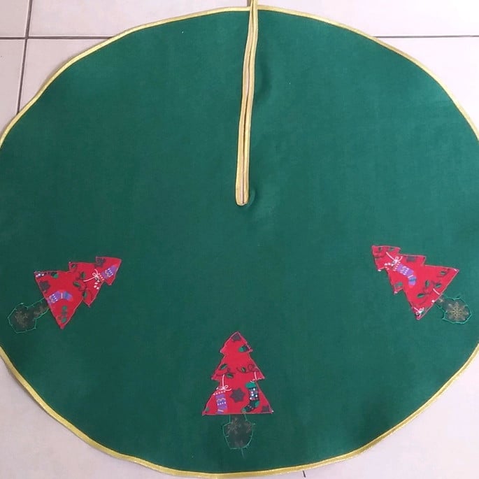 Imagem 2 - Saia para Árvore de Natal com Pach aplique