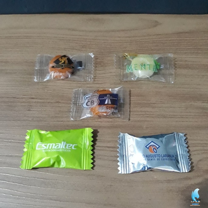 Imagem 2 - Balas Tradicionais com Sua Logomarca - Frete a Combinar