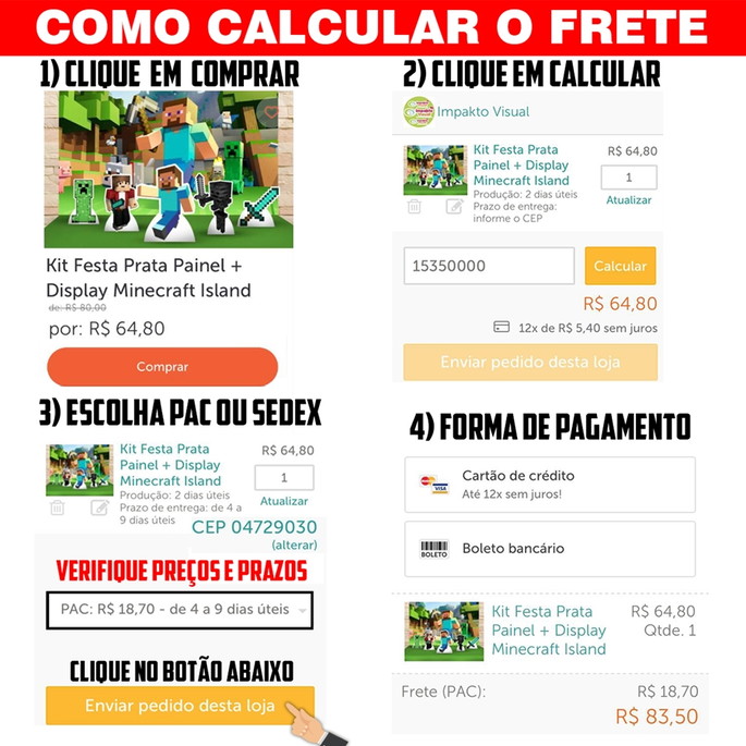 Imagem 5 - Kit Festa Ouro Painel + Display + Fita Ariel Pequena Sereia