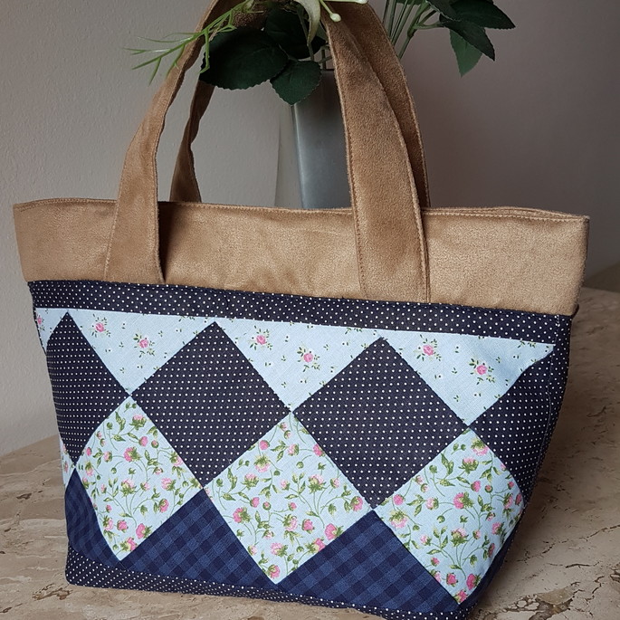 Imagem 1 - Bolsa de mão Patchwork