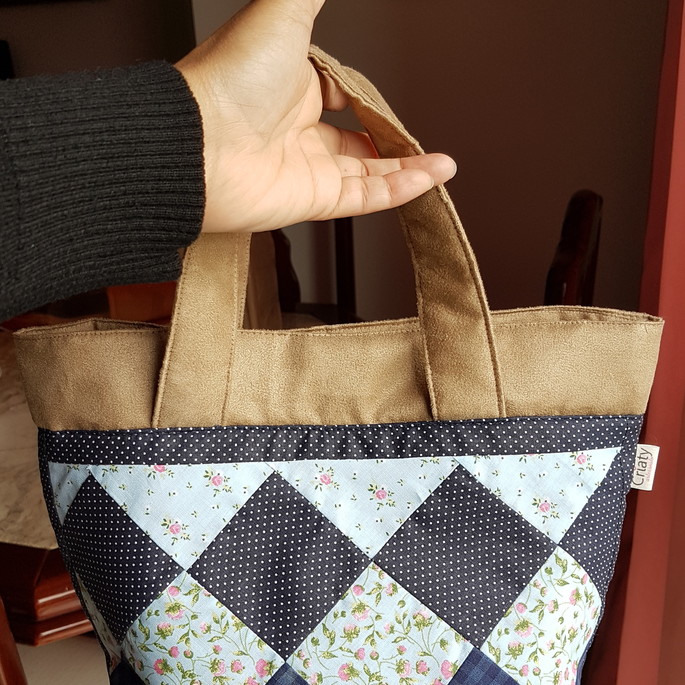 Imagem 5 - Bolsa de mão Patchwork