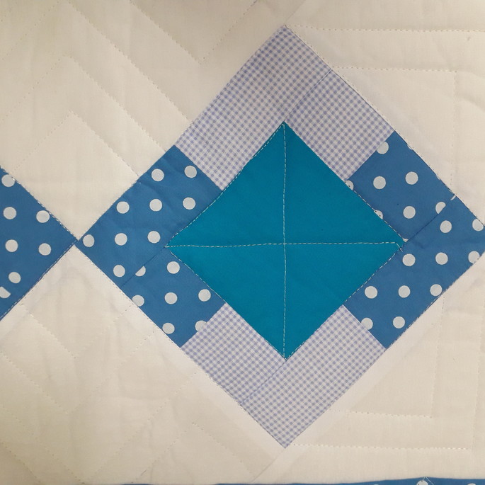 Imagem 4 - Centro de mesa em patchwork