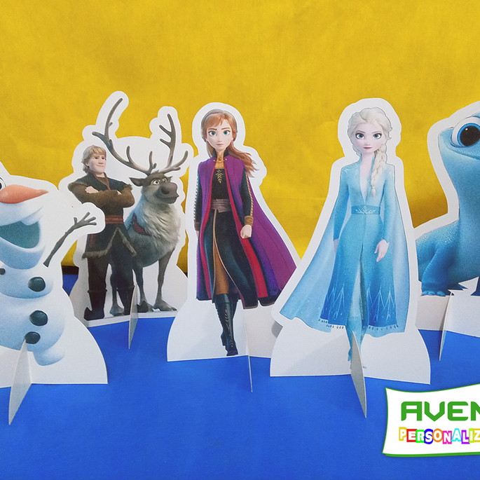 Imagem 1 - Kit com 05 Display de Mesa Frozen 2