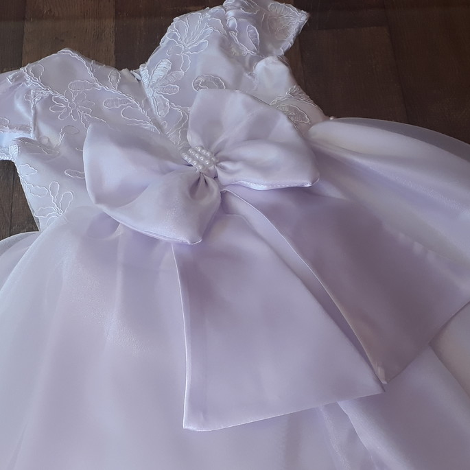 Imagem 1 - Vestido Batizado Luxo