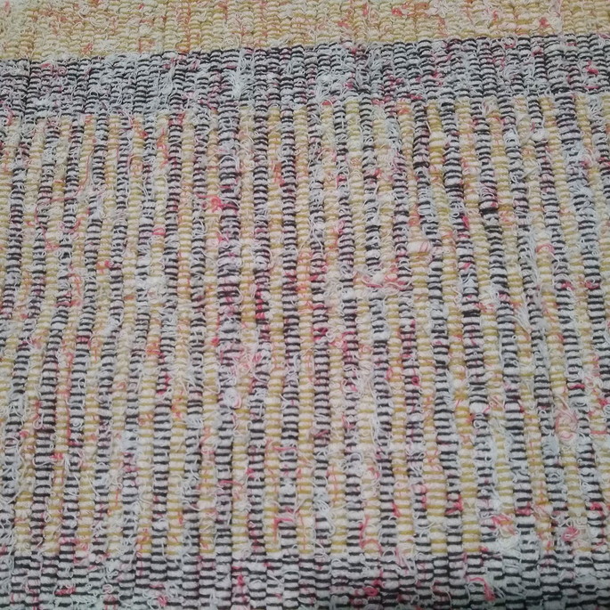 Imagem 5 - Tapete de Tear Retangular 115 x 170 , Tapete de Tear de Sala