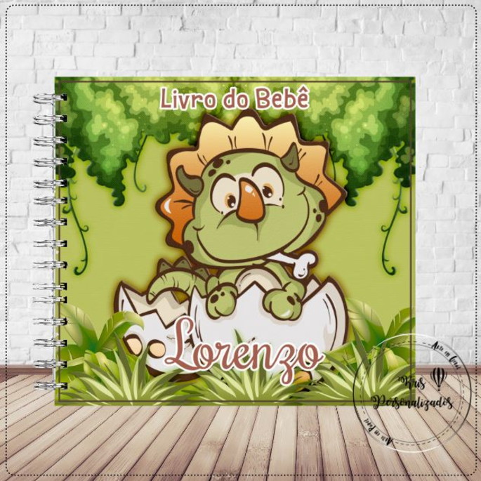 Imagem 1 - Livro do Bebê Dinossauro