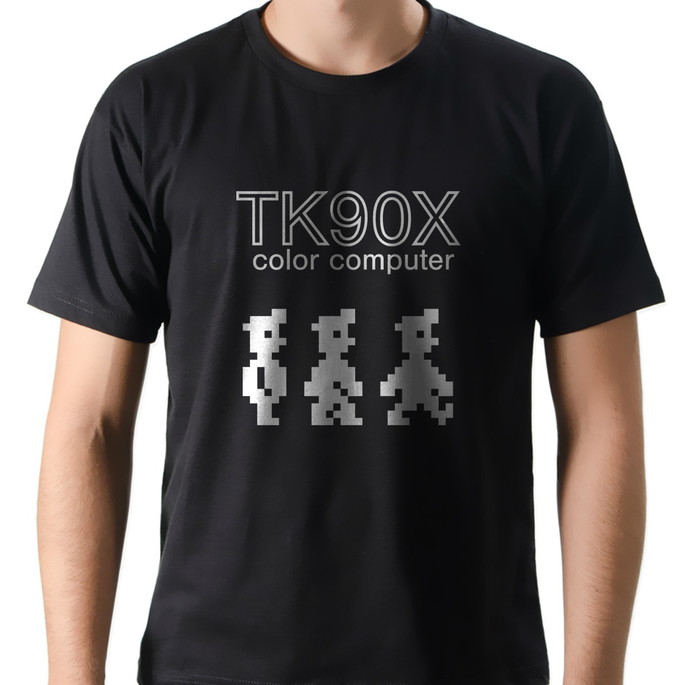 Imagem 1 - Camiseta Camisa Geek Computador TK90X Color Computer