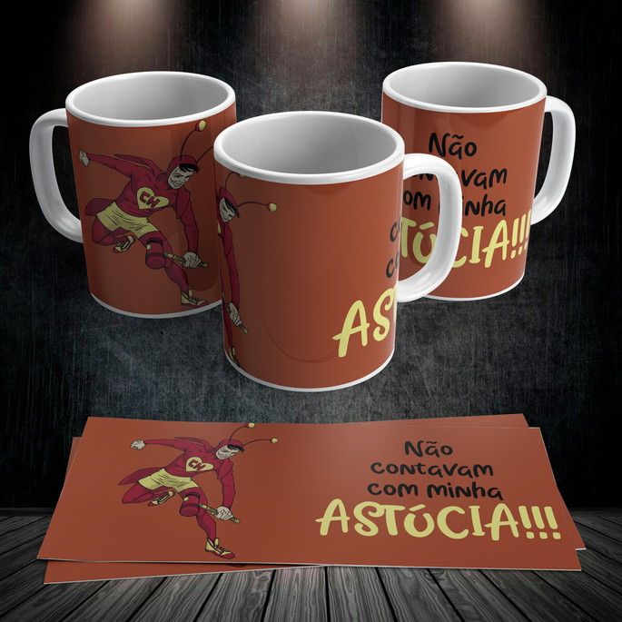 Imagem 1 - Caneca Chapolin Colorado Não contavam com minha Astúcia