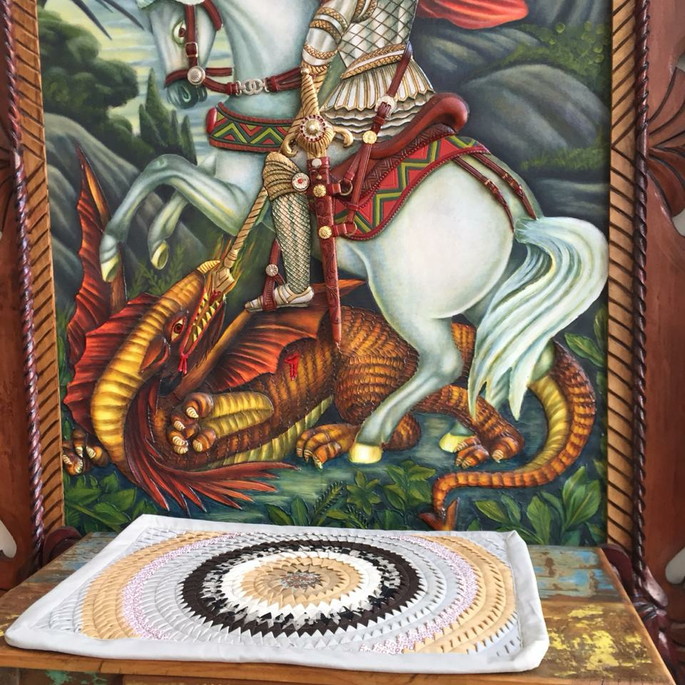 Imagem 1 - Tapete Patchwork Retangular