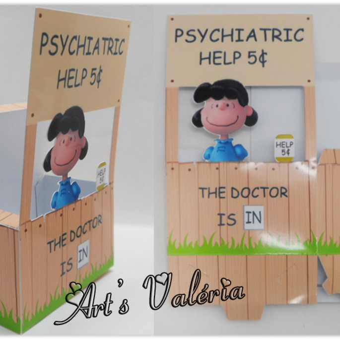 Imagem 2 - Caixinha Barraca da Lucy do Snoopy- O Filme