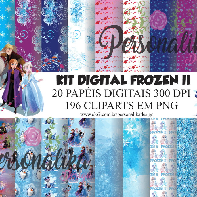 Imagem 1 - KIT DIGITAL FROZEN II