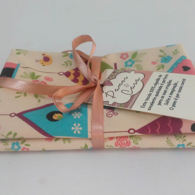 Imagem 1 - Kit tricoline patchwork Compose 2