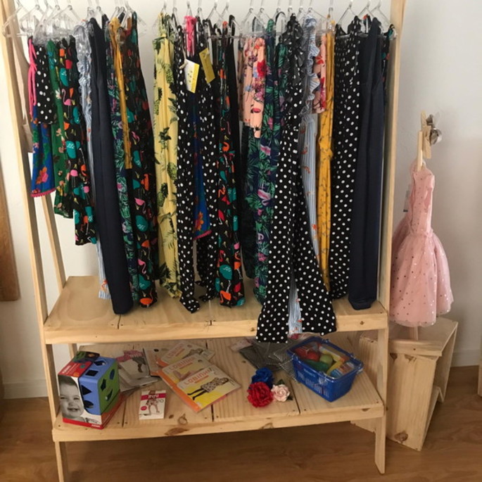 Imagem 4 - Arara de Roupas com 2 Prateleiras