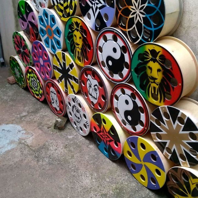 Imagem 3 - Carretilha de 14 polegadas rolamento