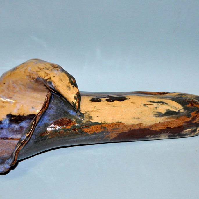 Imagem 5 - Cornucópia em cerâmica mesclada